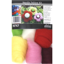 (NFKF Needle Felting Kit - Flowers)